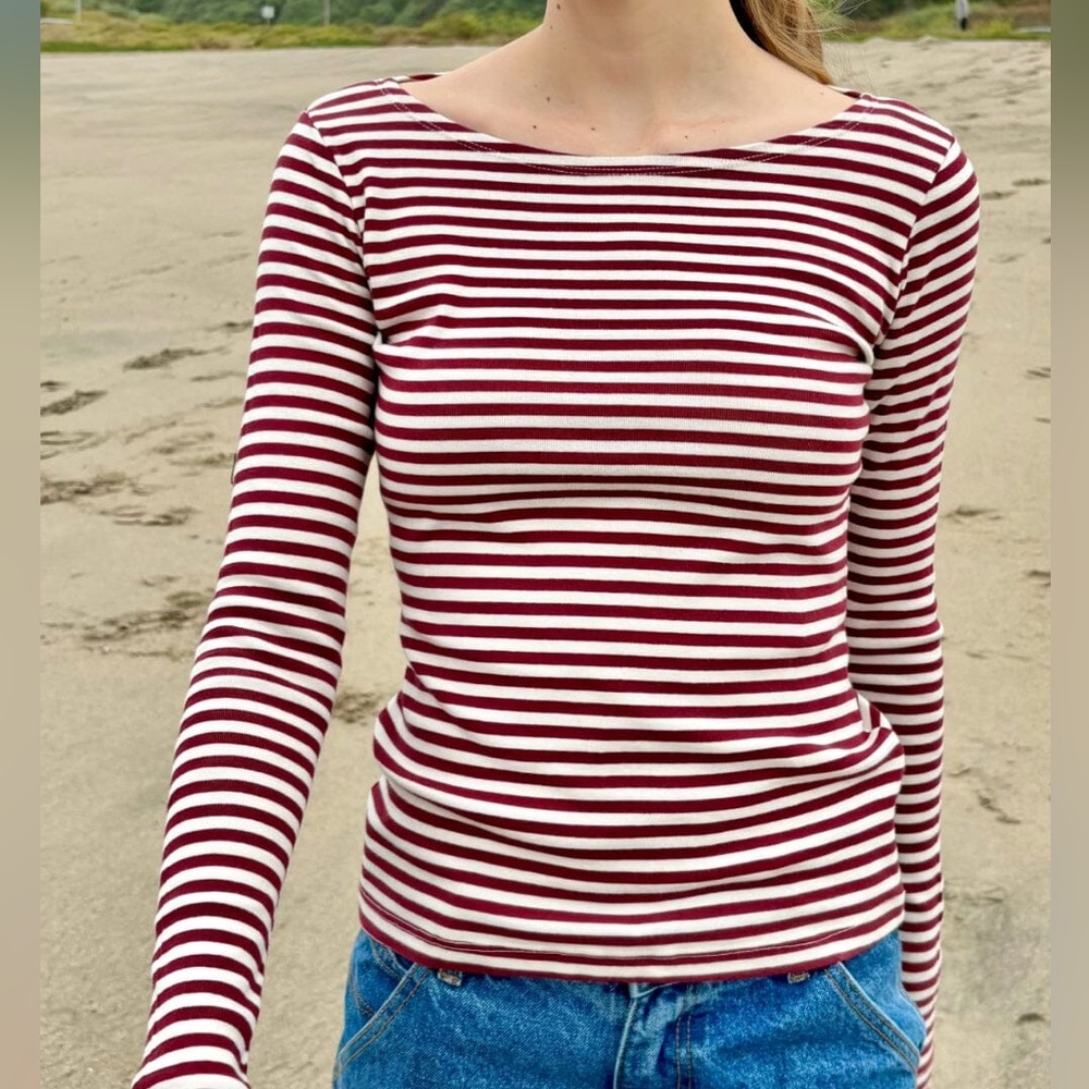 Brandy melville stephanie striped top